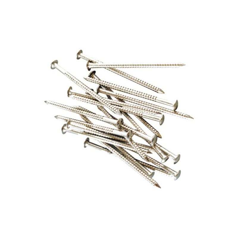 217 clous inox A4 3.1 x 75 en vrac tête bombée crantés 1kg