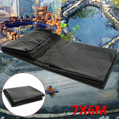21m Pond Liner Géomembrane à membrane imperméable noir