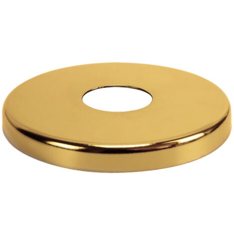 21mm 1/2" Acier Couleur Or Robinet Soupape Couverture Tuyau 8mm Haut