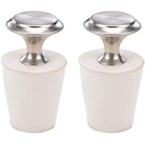 CSPARKV （21mm-24mm）2 Pack Rubber Stopper Winterizing Plug Swimming Pool Drain Hole