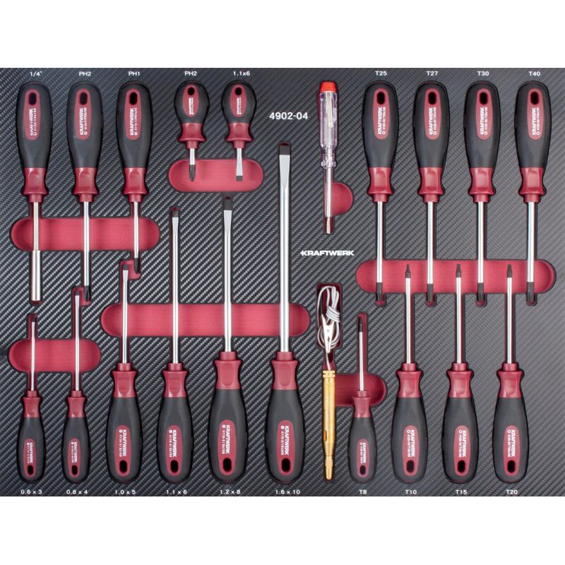 21pz- Assort. eva per cassetto giraviti e cercafase