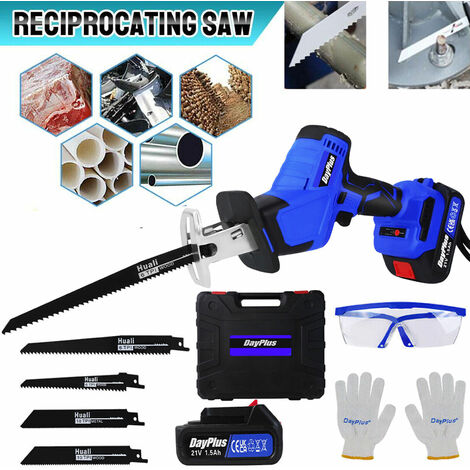 680W 21V Electric Saws Powerful Reciprocating Saws, 2 X 1500mAh - View #12