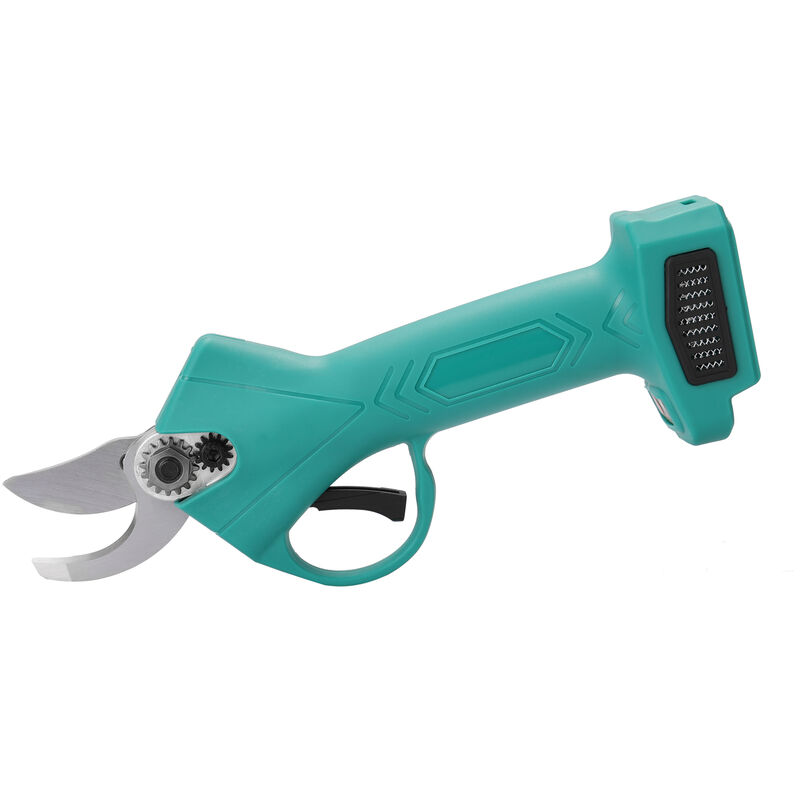 21V Electrique Sans Fil Secateur Tailler Cisaillement Efficace Des Arbres Fruitiers Branches Bonsai Elagage Cutter Amenagement Paysager Outil, Bleu