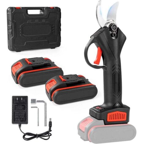 21V Garden Shears with 2 Batteries, Garden Shears for Fruit Trees