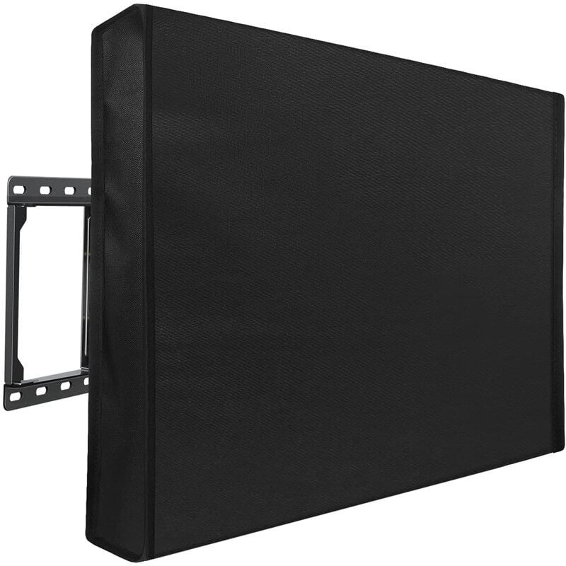 36-38', 94x62x13 cm) Housse de protection pour écran plat uv imperméable pour tv de 22' à 75' Housse de meuble anti-poussière pour intérieur