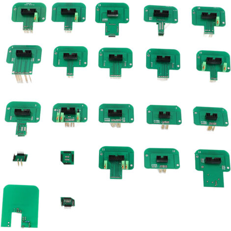 22 adattatori per sonda BDM, larghezza 60 mm, strumento di ottimizzazione del chip ECU per programmatore K‑TAG