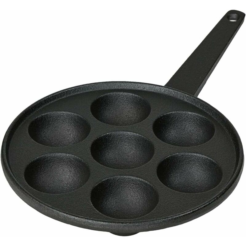 Image of Padella a 7 scomparti ø 5,5 Förtchen Padella a induzione förtchen pförtchen lumaca Poffertjes padella