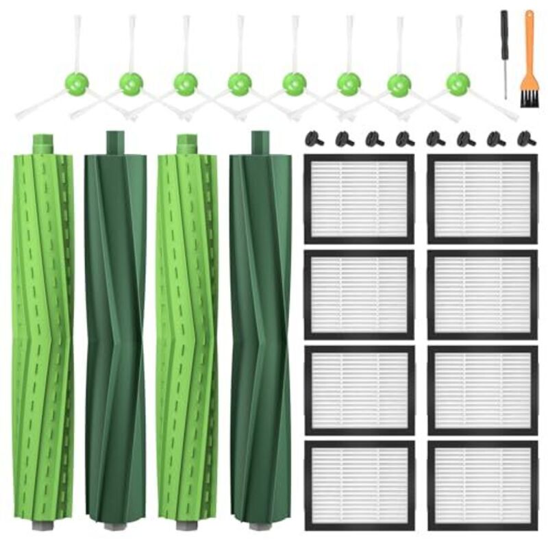 Odipie 22 Pack Accessories For Irobot Roomba I7+ I3+ I4+ I6+ E5 E6 E7, Replacement Parts For Irobot Roomba E/i Vacuum Cleaner