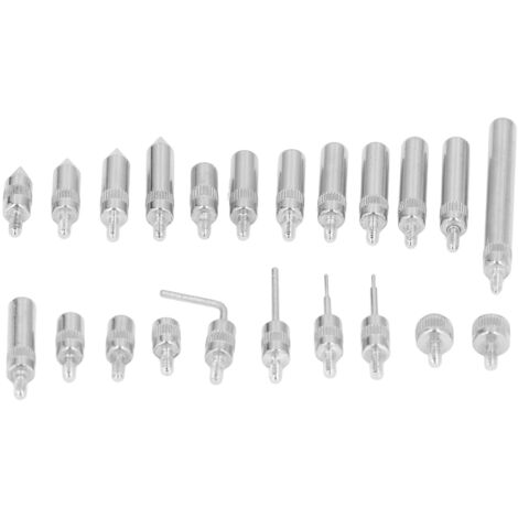 22 Pièces Pointes en Carbure pour Comparateur, Boîte de Rangement, Filetage UNF 4‑48, Accessoires de Précision