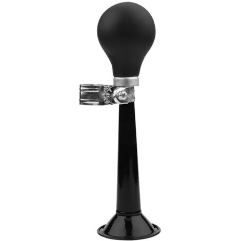 2.2 pouces vélo vélo Hooter Portable vélo Air klaxon Bugle ampoule anneau de compression noir