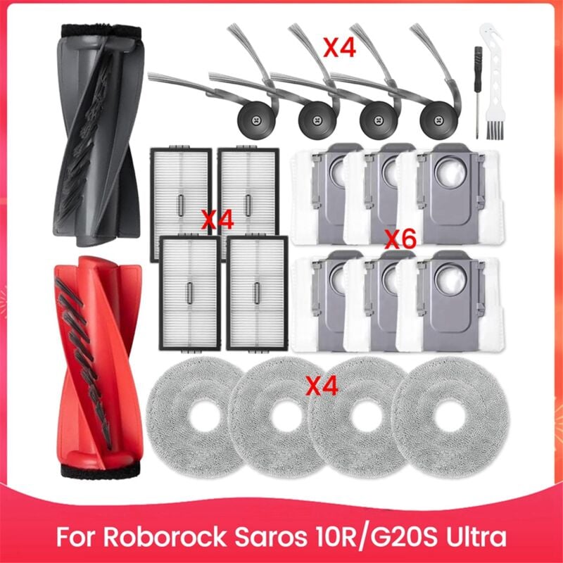 Image of 22 stücke für Saros 10R Ultra Staubsauger Ersatzteile