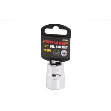 22мм - Вложка Хром Ванадий Super Lock за 1/2 глава - Neilsen Tools