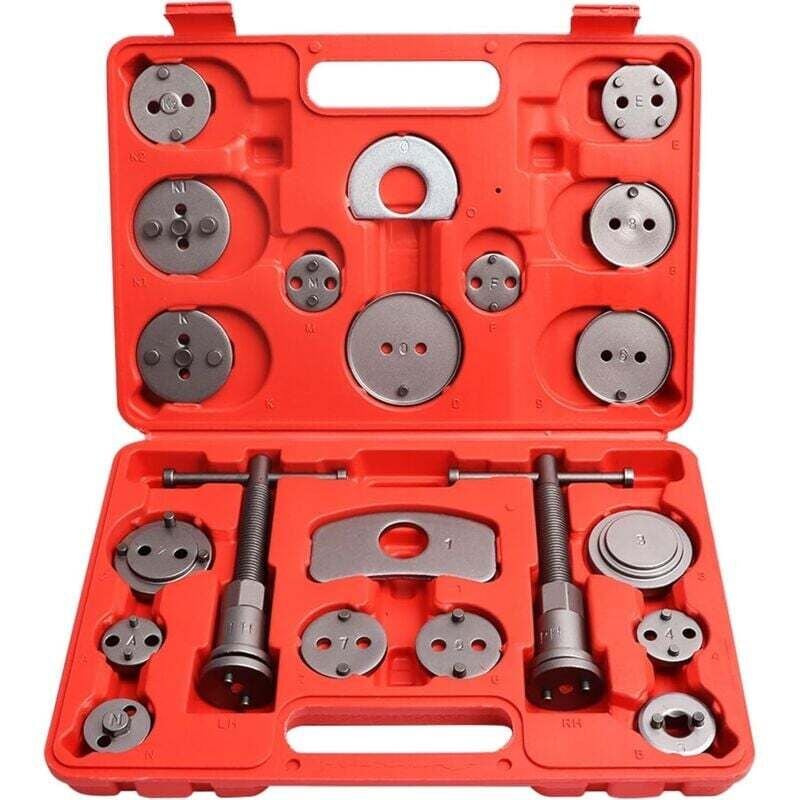 Image of 22-teiliger professioneller Scheibenbremssattel-Werkzeugsatz, Werkzeug für Mechaniker