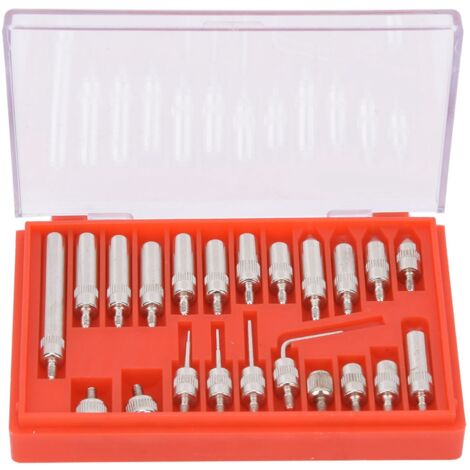 22-teiliges Ersatz-Zifferblattspitzen-Set, Tragetasche