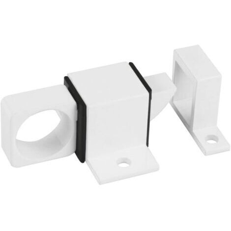 22 x 40 mm Aluminium Blanc