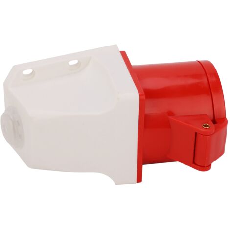 220-380V/240-415V 32A prise en saillie industrielle anti-poussière, antidéflagrante et étanche prise en saillie alimentation triphasée 5 conducteurs 32A (3P+N+E)