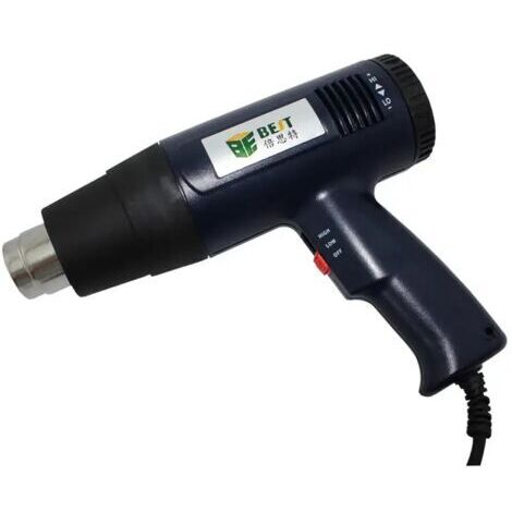 220 V 1600 W Air chaud G-un Rework Station Handheld LCD Affichage électronique Heat G-un pour SMT SMD Rework Repair - 220v