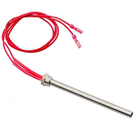 ALOVEZ 220 V 280 W – Pellet-Zündkerze 3/8 Zoll 140 150 160 170 180 mm – Pelletofen-Zündwiderstand Durchmesser 10 mm (Länge 140 mm) Schnelle Hitze