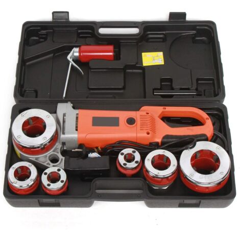 220 V Elektrischer Rohrschneider Gewindeschneidmaschine 20,9 - 49,6 mm (1/2-2 Zoll) 2300 W 25 U/min Rohrschneider Mischer Elektrisches Rohrgewindeschneid-Set