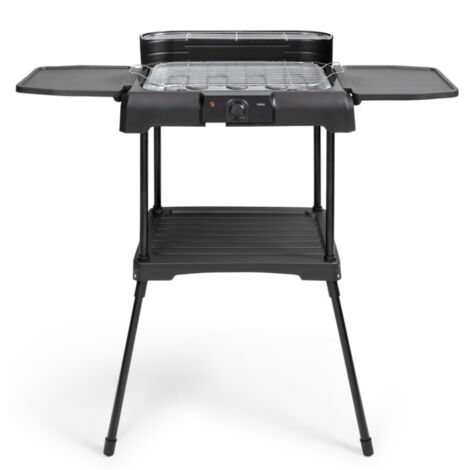 2200-watt-elektrogrill in schwarz auf beinen - Livoo - DOM507