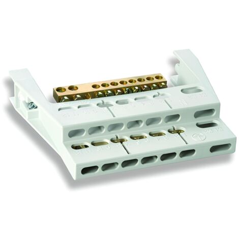22007 Ide Barrette De Terre Pour Coffret Pryma 4 Modules 2x(4+2 Connexions)