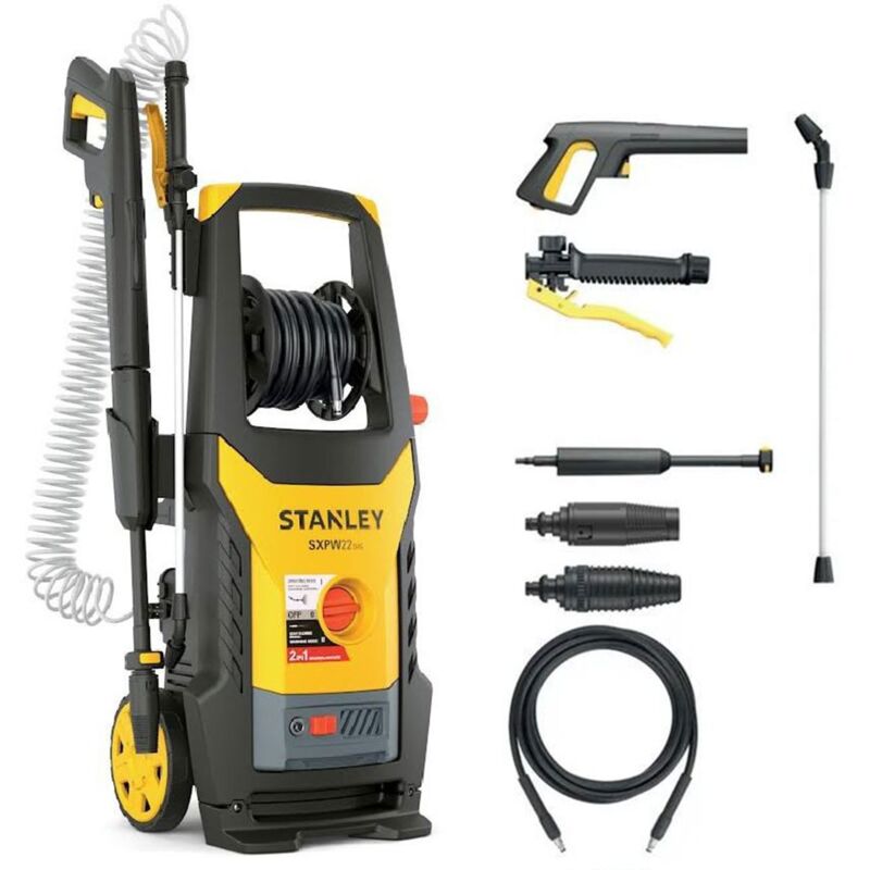 Stanley - Nettoyeur haute pression SXPW22DHS-E (2200 w, 160 bar, 460 l/h)
