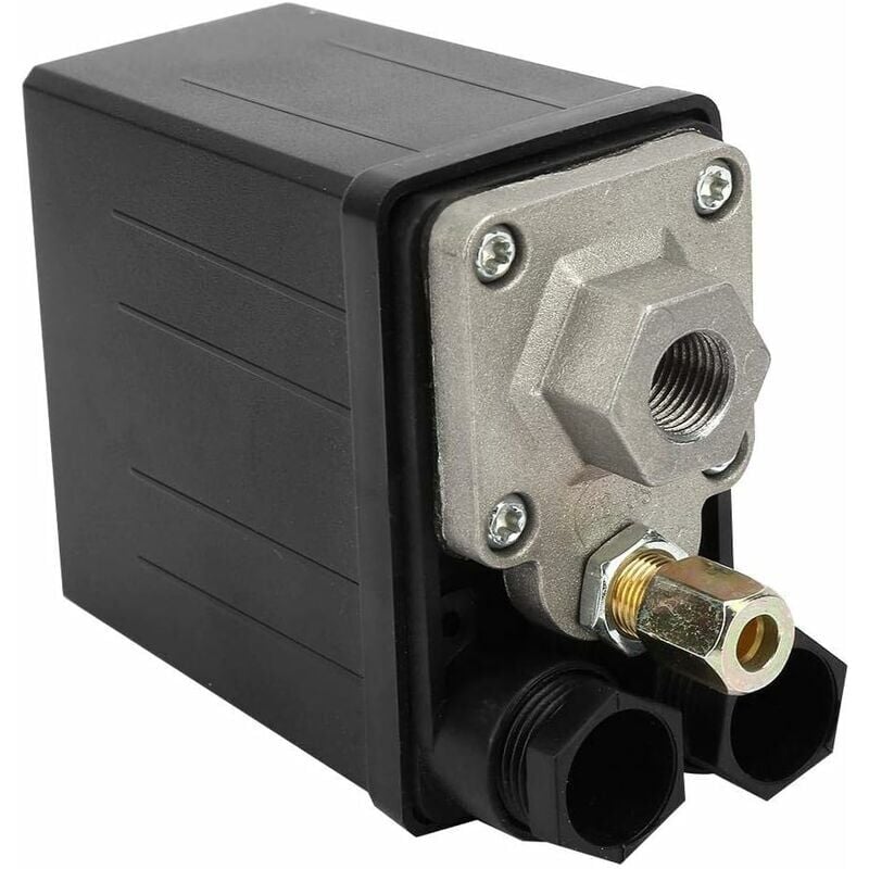 Start - 220V 0.4 0.7Mpa Compresseur d'air Pressostat Vanne de contrôle commutateur automatique pièces de rechange de valve de contrôle de commutateur