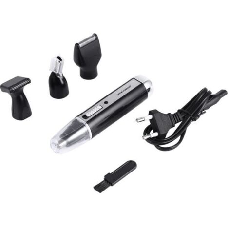 220V 4 en 1 rasoir électrique tondeuse à vibrisses outil épilation cheveux nez PR homme Soins du visage EU Plug - XY FR