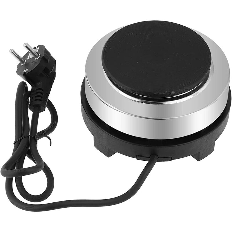 220V 500W Mini Plaque de Cuisson électrique, Mini Plaque Chauffante Portable Plaques de Cuisson Chauffant Réchauffeur de Plaque de Chauffage de Poêle