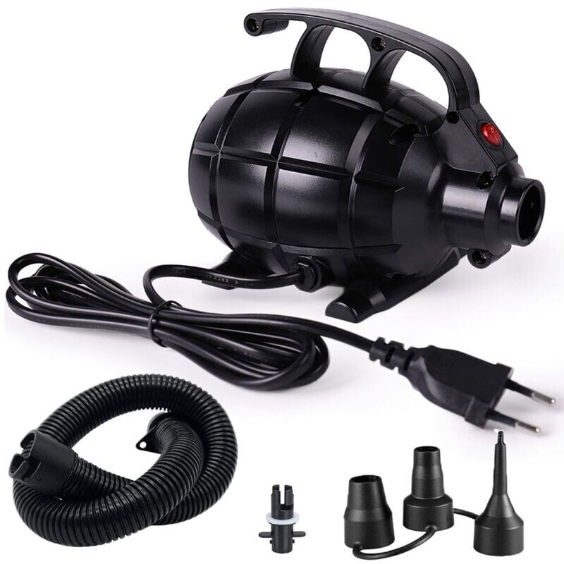 Start - 220V 600W Compresseur D'Air Pompe a Air Electrique Portable Maison Lit D'Air Air Piste Pompe Tapis De Gymnastique Pompe