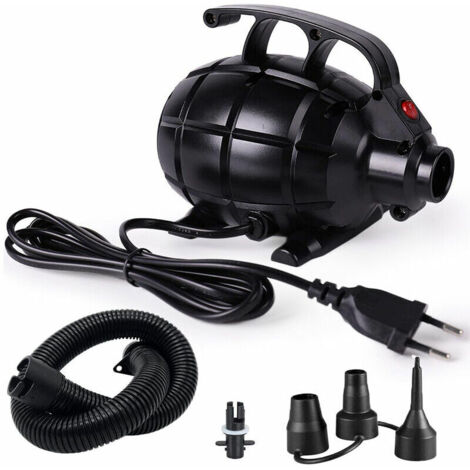 220V 600W Compressore d'aria Pompa d'aria elettrica Pompa d'aria portatile per materasso ad aria domestico Pompa per tappetino da palestra