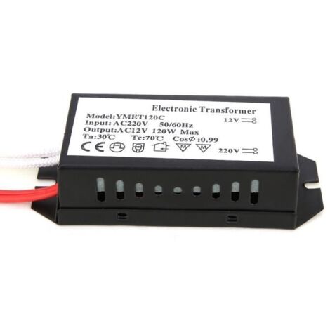 220V à 12V Transformateur Électronique Convertisseur de Tension Pilote d'alimentation(120W)