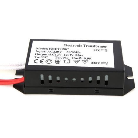 220V à 12V Transformateur Électronique Convertisseur de Tension Pilote d\'alimentation(120W)