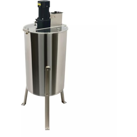 220V Extracteur de miel électrique 2/4 cadre apiculteur miel acier inoxydable miel nid D'abeille
