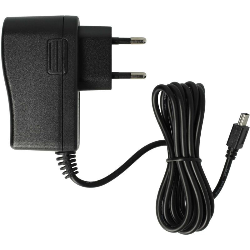 

220V fuente de alimentanción, cargador (2A) con Mini-USB para Arival A-Rival NAV-PNC 70, NAV-PNC 50, NAV-XEA 35, NAV-XEA 43, NAV-XEA 50, NAV-XEO 50