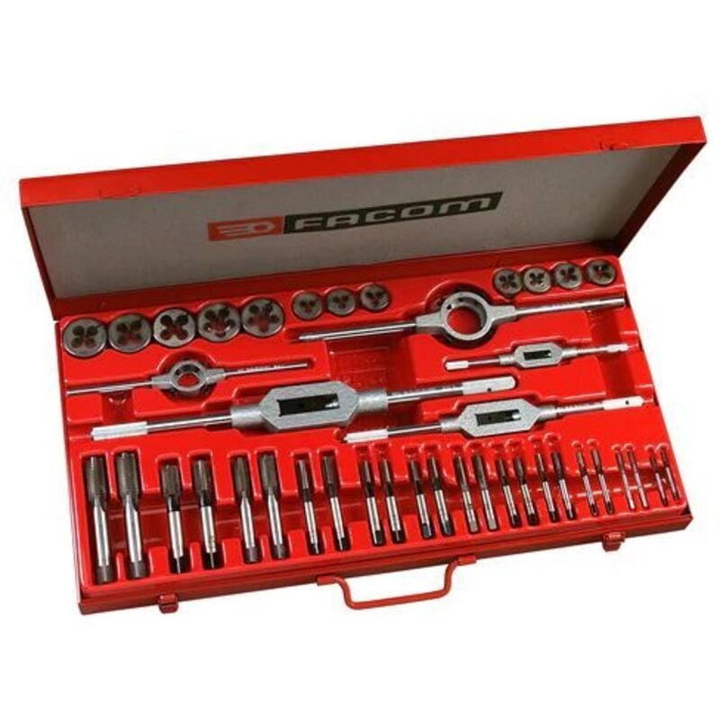 Jeu de tarauds et filières Facom 41 pièces, HSS ( Prix pour 1 )