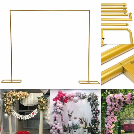 22.1m Eisen Hochzeit Bogen Requisiten Hintergrund Kreis Rasen Hochzeit Tür Outdoor