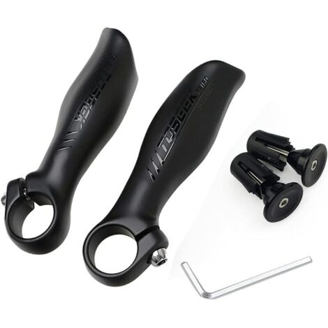 22,2 mm Carbonfaser-Fahrradlenkergriffe, Mountainbike-Lenkergriffe für Rennrad/Mountainbike
