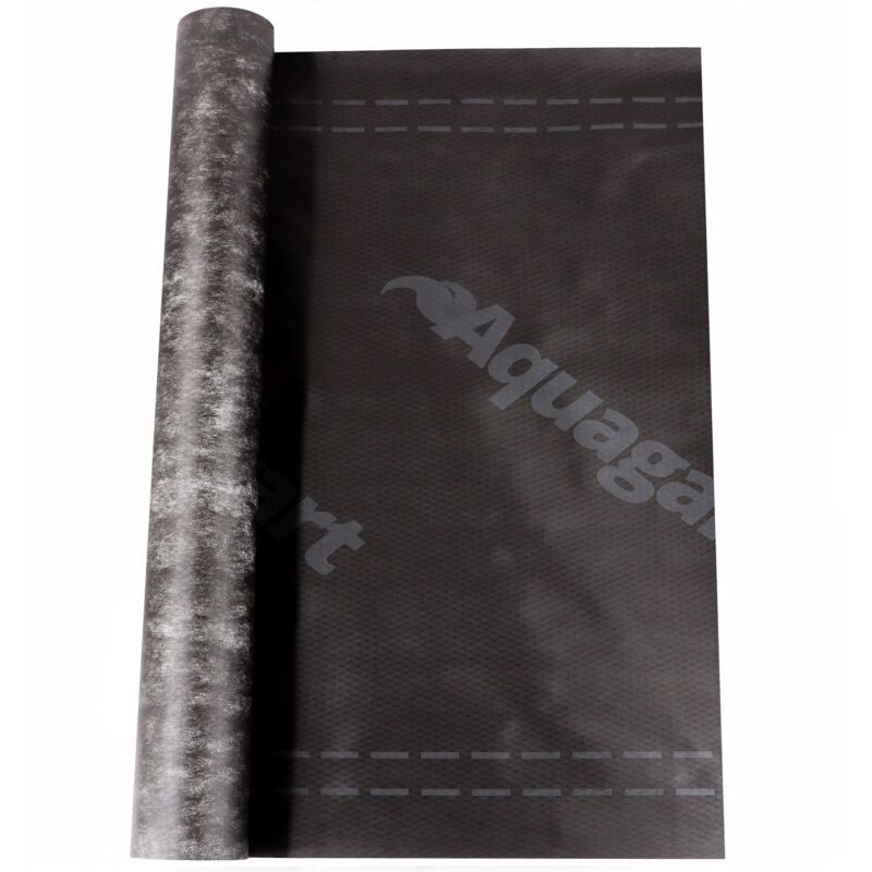Aquagart - 225 m² membrane de sous-couche, membrane de coffrage, membrane de toiture, membrane de sous-couche de toiture 130 g, 1,5 m de large