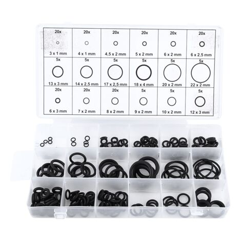 225 O-ring in gomma assortiti per auto