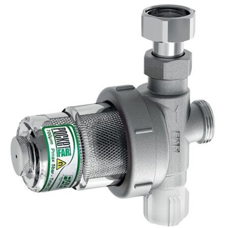 2280 - POCKETFAR - Filtro Defangatore cromato per impianti termici- Misura 3/4" 2280 34
