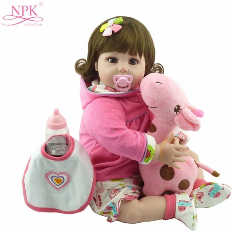 

22in Reborn Baby Rebirth Doll Kids Gift Cloth Material Cuerpo