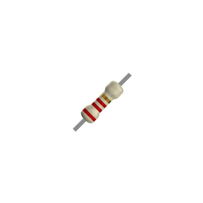 

22K 1/4W Resistencia Carbon 22K 1/4W 5%