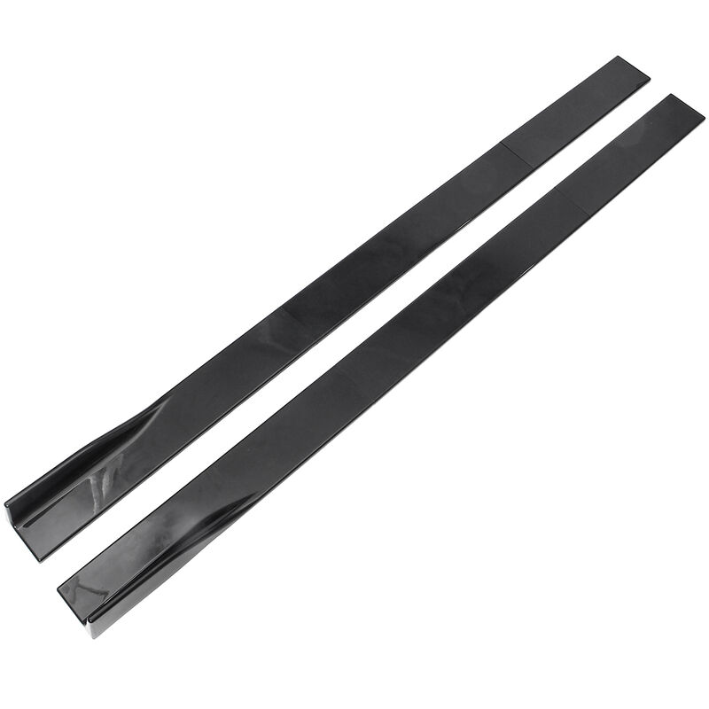 Insma - 2.2m Voiture cot¨ Jupe Aile Extensions Culbuteurs pour bmw F30 F80 F82 M4 F32 F36 E90 E92 F10 Noir Jmax