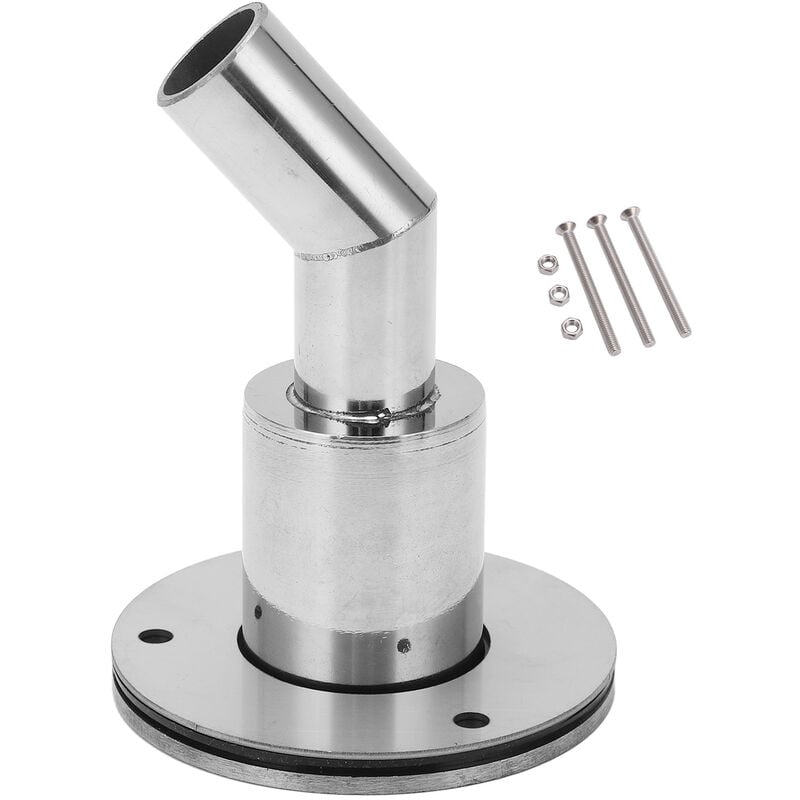 Jeffergarden - 22mm à travers la coque raccord d'échappement en acier inoxydable Standard coude coque tuyau d'échappement douille pour chauffages de