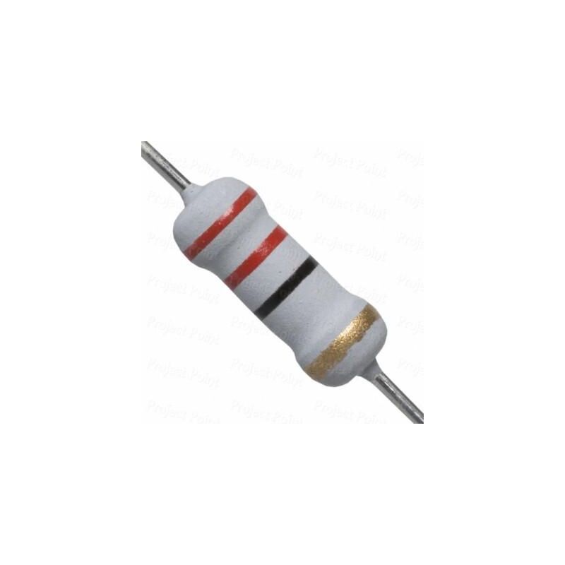 

22R 2W Resistencia Oxido Metal 22 Ohm 2W 5%