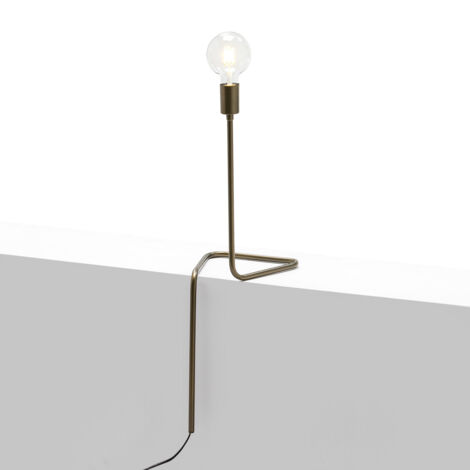 22x23x76 Tischlampe vergoldete Metallbeleuchtung / Federung für alle Stile, um zu Hause eine Note zu verleihen