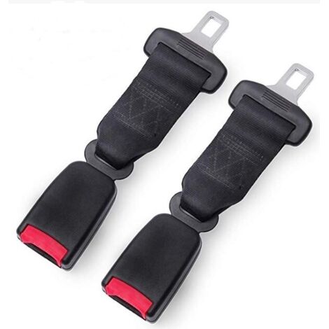 23 cm Automobile véhicule siège de Voiture Ceinture de sécurité réglable Fauteuil Roulant Ceintures de sécurité Enfant Universel allongement (Size : 2-Pack)