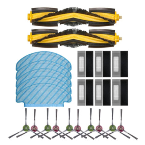 23 pezzi per Deebot Ozmo T8 T9 N8 Pro robot aspirapolvere sacco polvere filtro usa e getta mop tessuto accessori