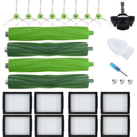 23 pièces de rechange pour accessoire de brosse de filtre Hepa Irobot Roomba